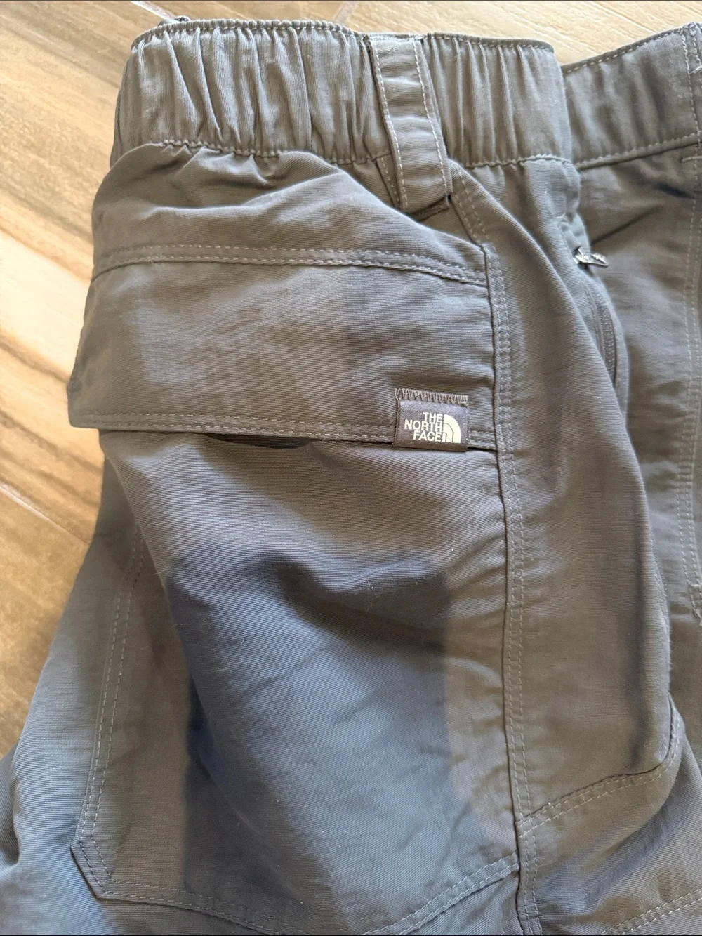 The North Face Men's Dark Gray Cargo Pants with Utility Pockets